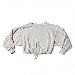Anthropologie Cropped Sweatshirt